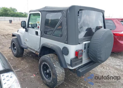2004 Jeep Wrangler Sport from USA, damaged, VIN 1J4FA49S44P772575